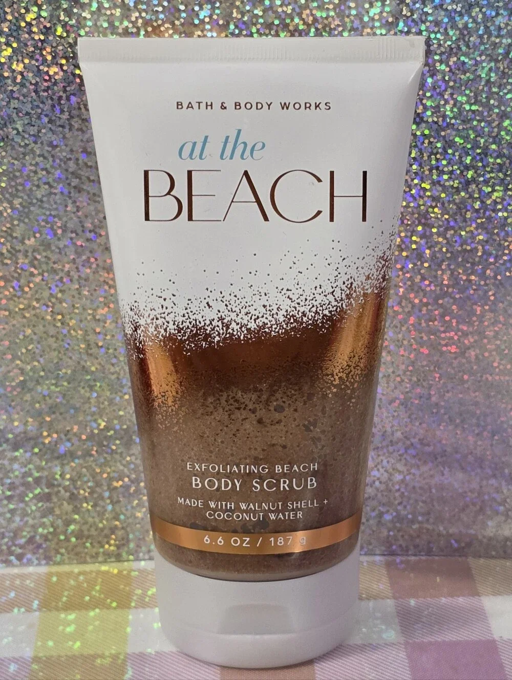 Bath Body Works At The Beach Exfoliating Body Scrub with Walnut Shells NEW RARE